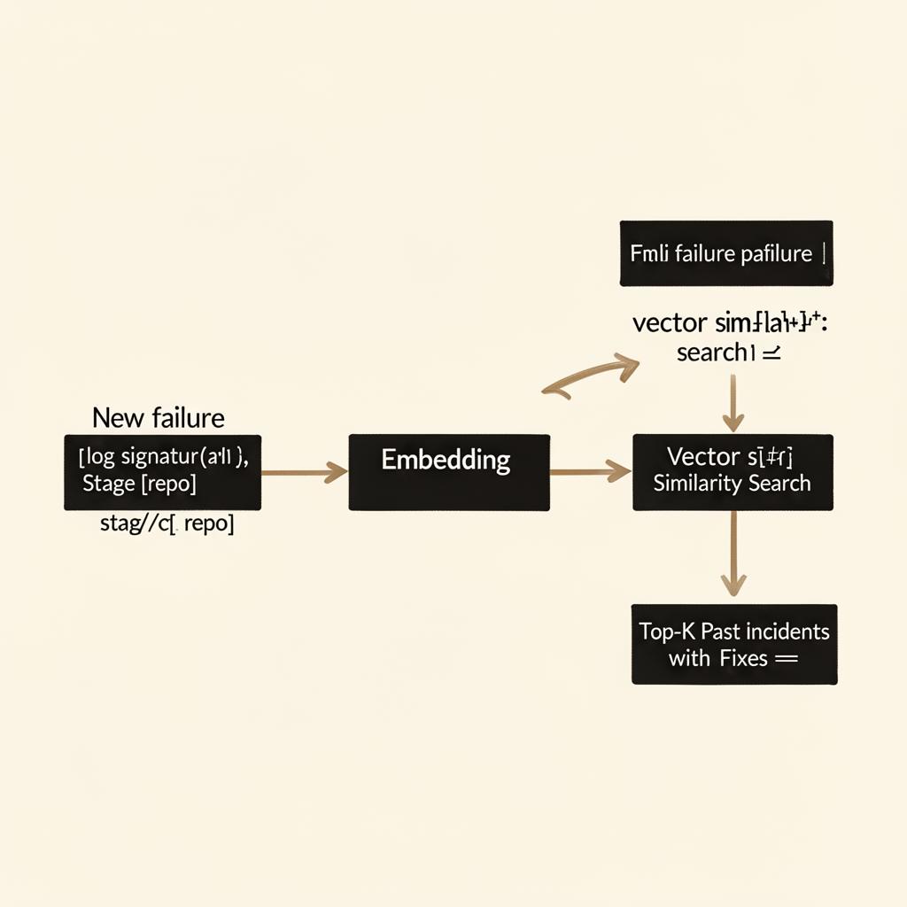 Building an Organizational Failure Memory for CI/CD